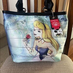 Harveys Disney Princess Aurora Carriage Ring Tote